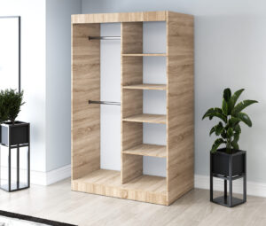 Garderoba 120x200 Troy, Dąb Sonoma