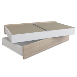 Szuflady do szafy 180x200, 2 sztuki, Dąb Sonoma