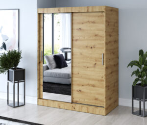 Szafa przesuwna 150x200 Sofia, Dąb Artisan